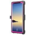 thumbnail image 3 of Samsung Galaxy Note 9 Case, Shock Proof Phone Case with Swivel Belt Clip Holster Combo [Kickstand] - Purple, 3 of 6