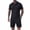 Black, variant on PIWHJQK 2 Piece Set Men Short Sleeve Shorts Workout Set Men's Solid Short Sleeve Elastic Waist Shorts 2 Piece Set Men Outfit Sets