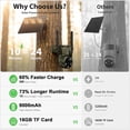 thumbnail image 3 of 4G LTE Cellular Trail Camera, 2K Wildlife Hunting Camera, Solar Powered Game Camera, 360° View Deer Camera, PIR Motion Activation, Color Night Vision, IP66, No Supported WiFi, 3 of 8