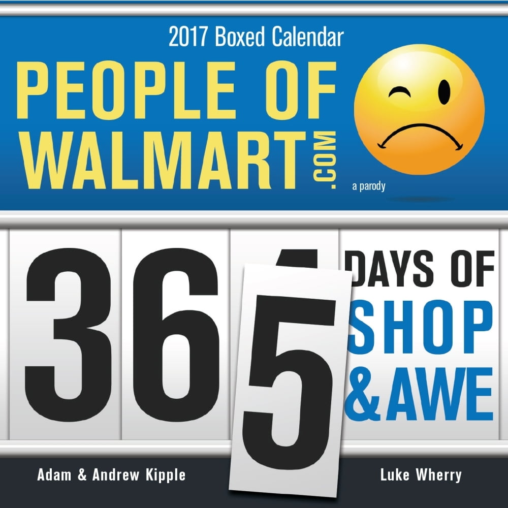 People of Walmart Desk Calendar
