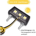thumbnail image 5 of Universal motocicleta Led matrícula luz 12v Mini Micro matrícula luz moto luz, 5 of 5
