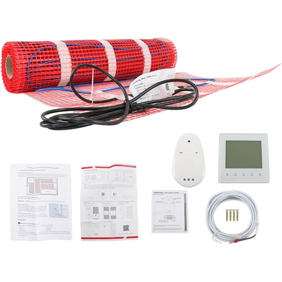 PET-U 30 Sq Ft Underfloor Heating System 120V Electric Underfloor Heating System