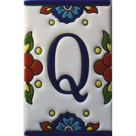 Mission Tile Letter Q