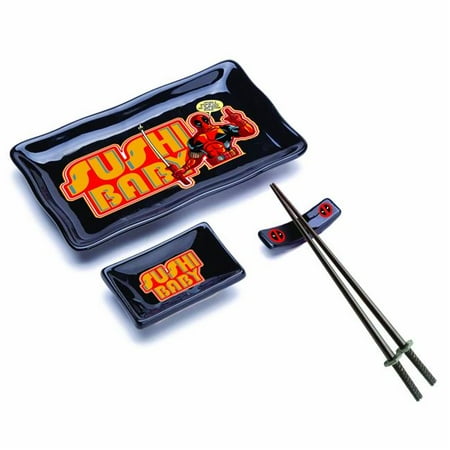 

Deadpool 826472 Deadpool Sushi Baby Sushi Dish Set - 4 Piece