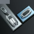 thumbnail image 5 of Zinc Alloy Key Fob Cover, Keychain, Key Case Protector Holder Shell Compatible for Honda Civic Accord Pilot CRV HRV CRZ Odyssey Ridgeline JED Crosstour Crider Spirior, 5 of 8