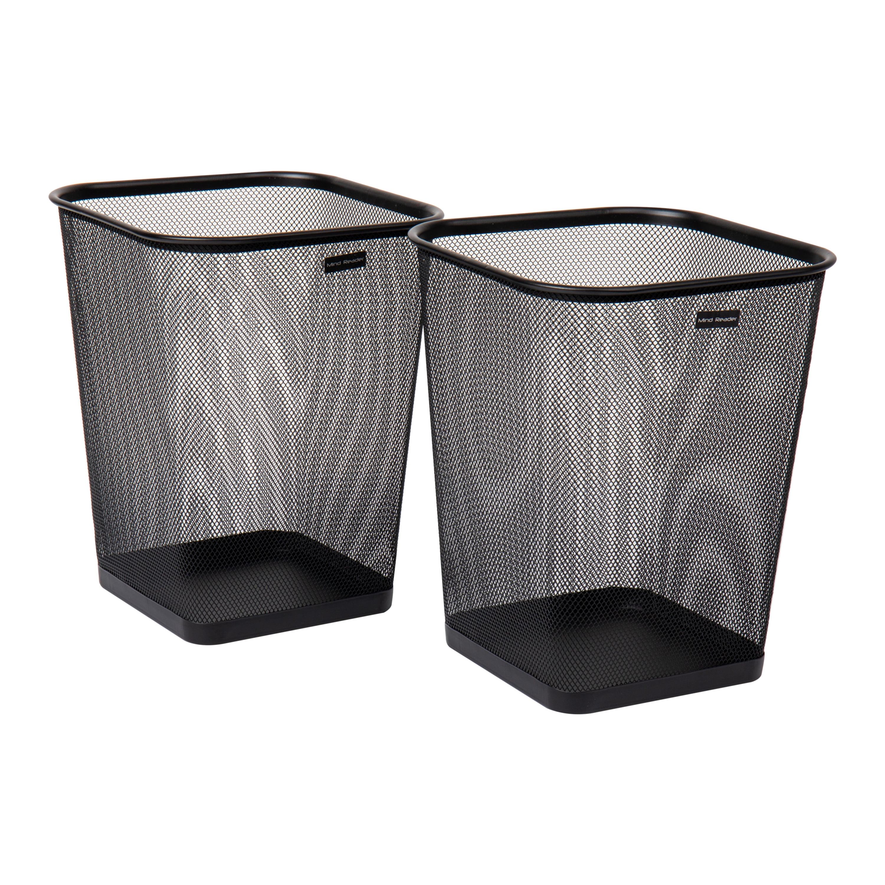 WASTE PAPER BIN METAL MESH  FOR OFFICE HOME USE BEDROOM LIGHTWEIGHT AND STURDY 
