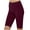Wine, variant on Frostluinai Womens High Waist Biker Shorts Stretchy Slim Fit Yoga Shorts Plus Size Athletic Running Shorts Solid Color Leggings for Women