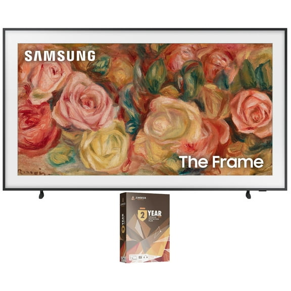 Samsung QN75LS03DAFXZA 75 Inch The Frame 4K Smart Quantum HDR TV with 2 Year Amber Protection Plan (2024)