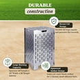 thumbnail image 2 of Yard Tuff YTF-202036BC 20 x 20 x 36 Inch Steel Burn Cage with Vents, Gray, 2 of 11