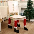 thumbnail image 5 of Spencer 4PCS Christmas Chair Leg Cover Table Leg Covers Furniture Socks Santa Claus Elf Feet Shoes Legs Decoration for Christmas Party, Family Dinner, 5 of 7