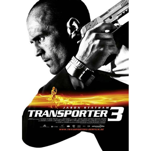Transporter 3 (2008) 11x17 Movie Poster (German)