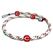 GameWear FR-MLB-CIR Cincinnati Reds congel- classique collier de base-ball de corde en blanc et rouge