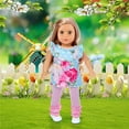 thumbnail image 6 of ZITA ELEMENT 18 inch Doll Clothes Outfits - 5 Daily Costumes Clothes + 2 Random Style Doll Shoes for 18 inch Dolls, 6 of 7
