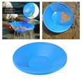 thumbnail image 1 of ziyahi 15" Dual Riffle Gold Pan for Nugget Mining Dredging River Panning Sky Blue, 1 of 9