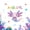 Purple, variant on Manfei Pastel Floral Twin Sheets,Sakura Axolotl Bedding For Girls,Pink,3 Pieces,1 Fitted Sheet and 1 Pillowcase