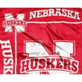 thumbnail image 2 of Nebraska NCAA Huskers 50x60 School Spirit Royal Plush Raschel Throw Blanket, 2 of 5