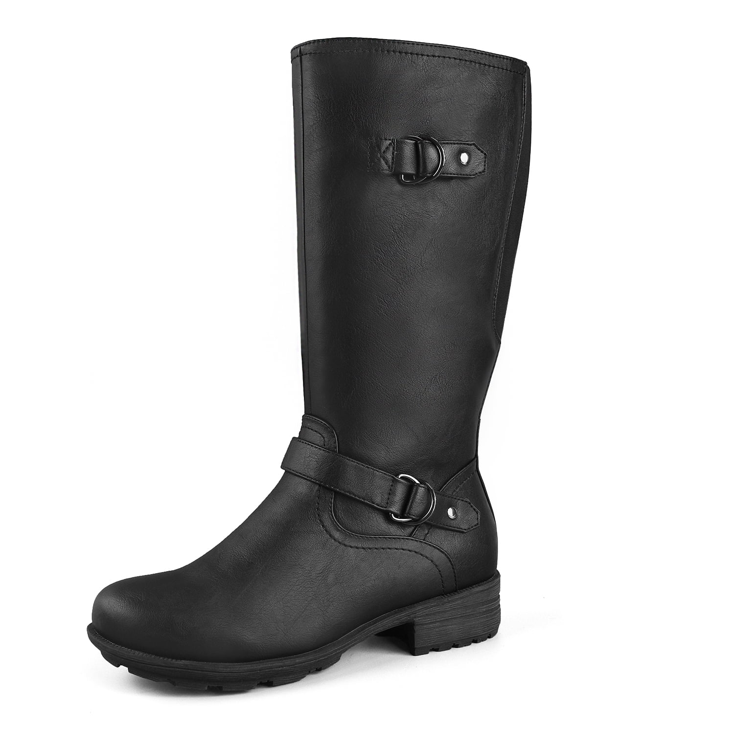vegan leather winter boots