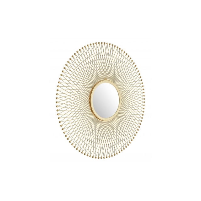 Espejo Kessa Muebles Glow Oro