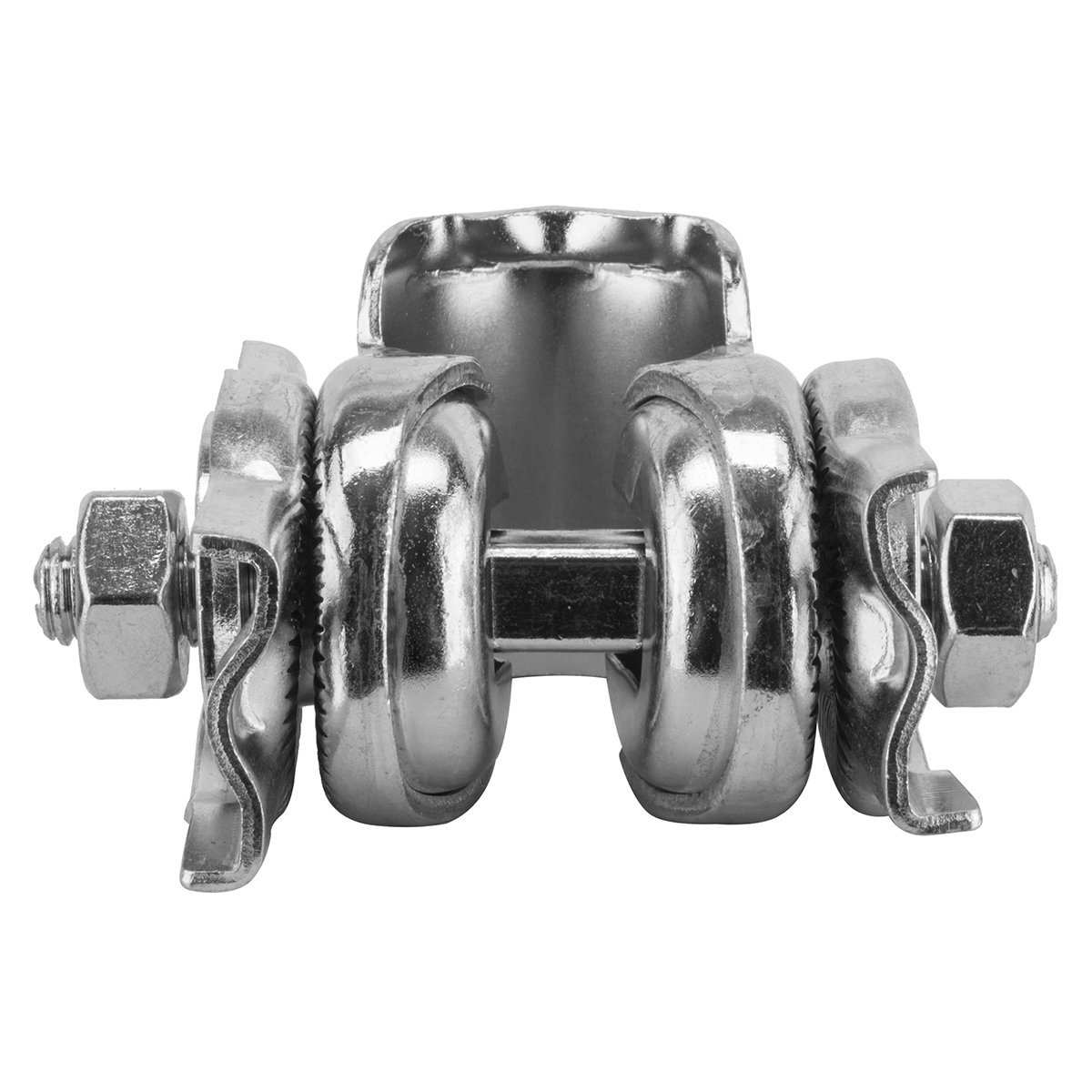 double rail saddle clamp