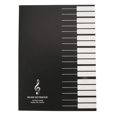 thumbnail image 3 of Cinco LíNeas de Notas la MúSica Cuaderno PortáTil Tab Personal Del BastóN, 3 of 5