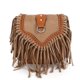 thumbnail image 2 of Bolso bandolera con borlas bohemias Bolso de mujer Mori Bolso de hombro retro de moda europea y americana Bolso pequeño esmerilado, 2 of 6