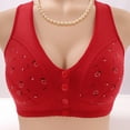 thumbnail image 4 of Sngxgn Women's Underwire Bra, Convertible Underwire T-shirt Bra(Red,36), 4 of 5