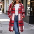 thumbnail image 4 of Tqcoqu Women's Zip Up Hoodies,Oversized Long Fleece Hooded Sweatshirts,Casual Jacket Coat with Pockets,Soft Comfy Full Zipper Trendy Hoodie for Fall Winter, 4 of 9