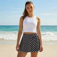 thumbnail image 5 of Uorisango Black Polka Dots Women's Golf Skirt for Running Casual Relaxed Women's Active Performance Skort Lightweight Mini Skirts with Shorts Pockets, 5 of 7