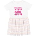 thumbnail image 3 of Inktastic Pickleball Girl Girls Toddler Dress, 3 of 5