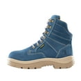 thumbnail image 3 of Steel Blue Women's Southern Cross Zip Work Boot Toe - 812861-BLU 5 W  US, 3 of 5