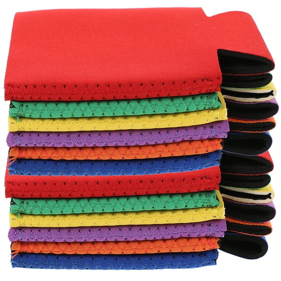 Masteelf Reusable Neoprene Beer Can Cover with Excellent Insulation and Anti Slip Design for Home Use Assorted Color