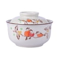 thumbnail image 3 of Tazón de cerámica para Ramen, tazón de cereales, fácil de limpiar, ensaladera de gran capacidad, tazón de arroz para regalo de inauguración, 3 of 8