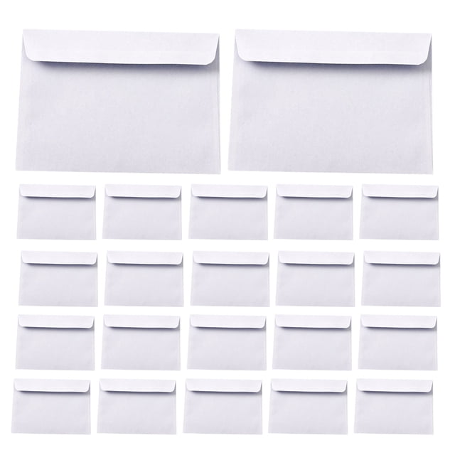 Shisuyan 100pcs Self-Sealing White Envelopes For Business Documents Secure Mailers For Office Use And Privacy Protection Letter Sized Papers And Small Business Packaging Supplies