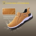 thumbnail image 5 of Sneakers for Men,Solid Color Round Toe Running Walking Sports Walking On Shoes,Gravity Defyer Shoes Mens(Size:12.5), 5 of 8
