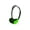 Green, variant on Personal On-Ear Stereo Headphone, Purple - Pack of 200