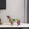 thumbnail image 4 of Figuras de caballos, carro creativo, Pycong, moderno, Aquiles, artesanías, animales, perros, figura de animal, figura decorativa, estatua, decoración del hogar para el hogar, perro Púrpura, 4 of 8