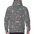 thumbnail image 5 of Hoodies for Men - abstractly Geometry A Long Sleeve Comfrt Men'S Fashion Hoodies & Sweatshirts, Sweatshirts for Men Hoodies Pullover Clothing Clothes with Pouch, 5 of 7