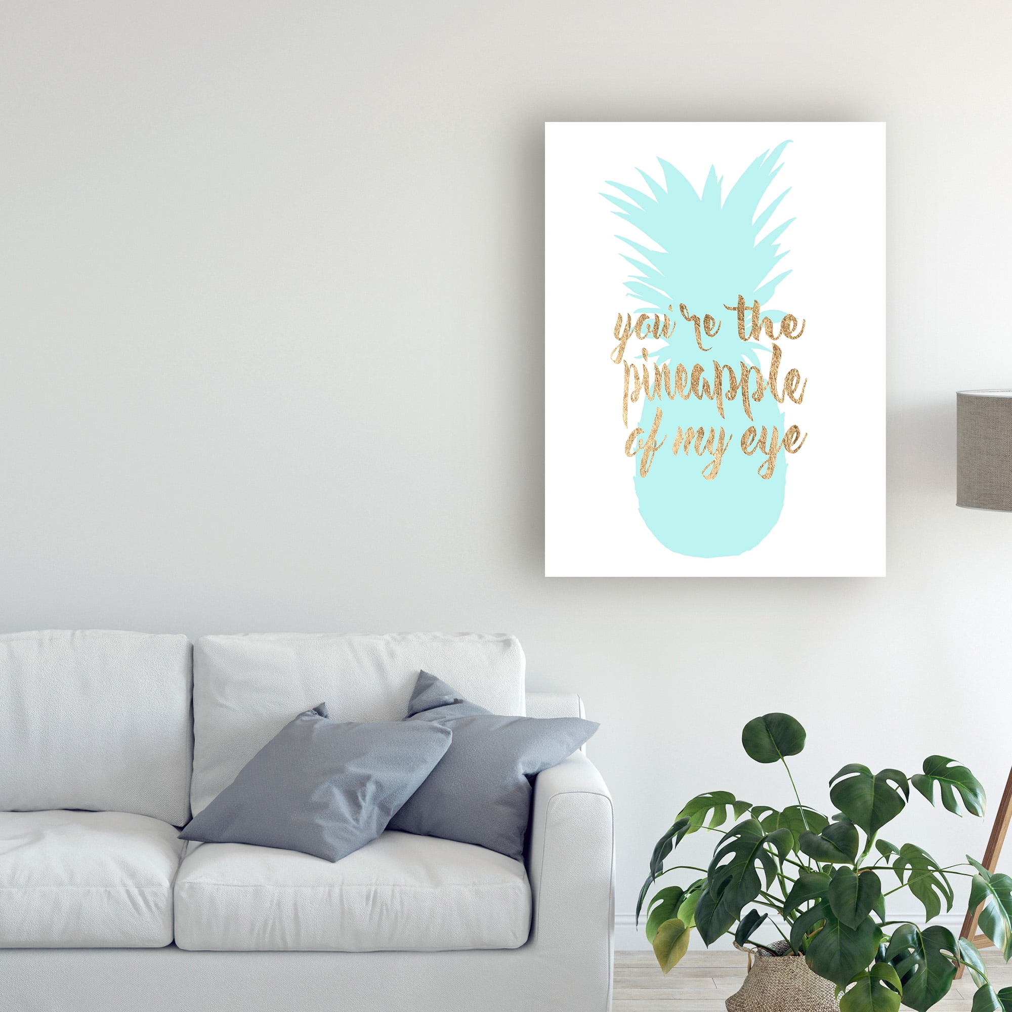 Trademark Fine Art 'Pineapple Life Ii' Canvas Art by Studio W