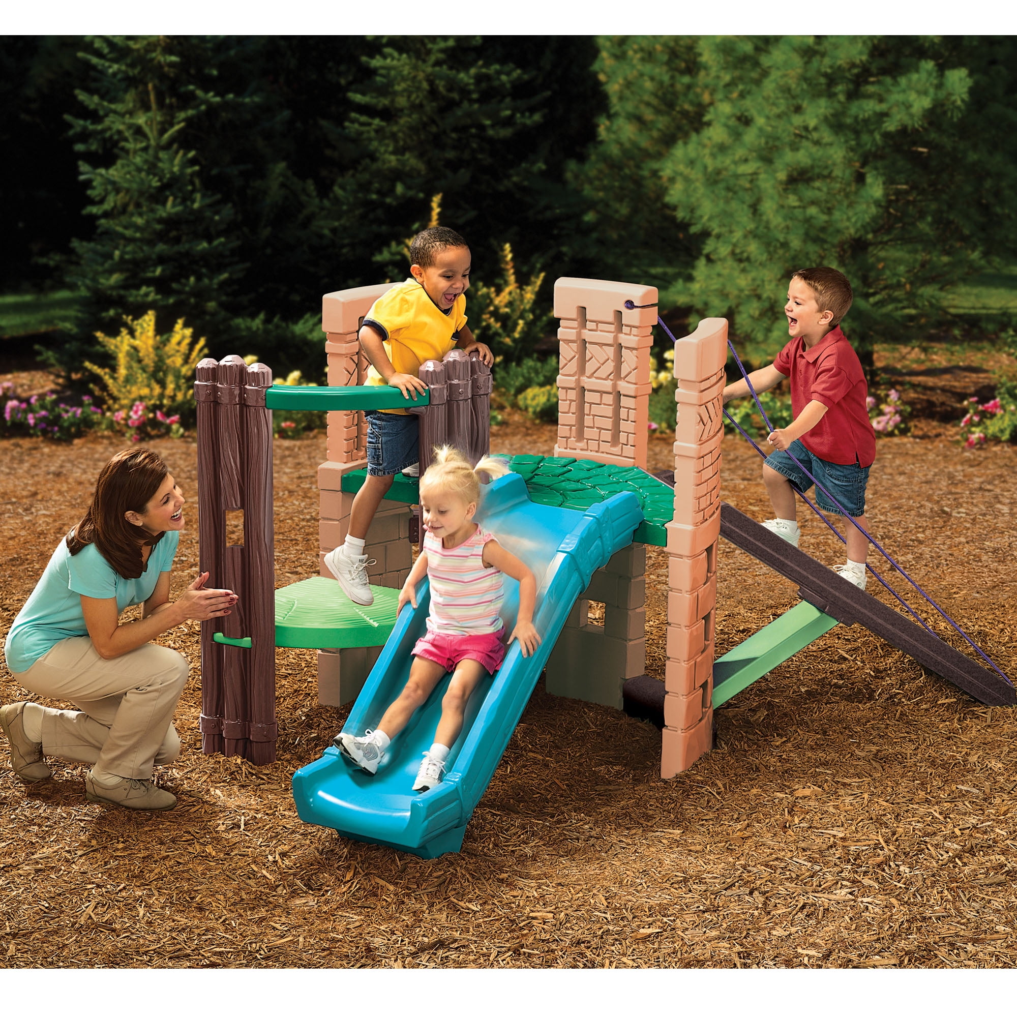 little tikes castle and slide