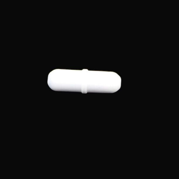 Barra di Agitazione per Agitatore Magnetico in PTFE da 4 Pezzi, Colore Bianco di Tipo C, Barra di Laboratorio, Barra di Agitazione, Magnete per Piastra di Agitazione, Asta di Agitazione((C5*15mm