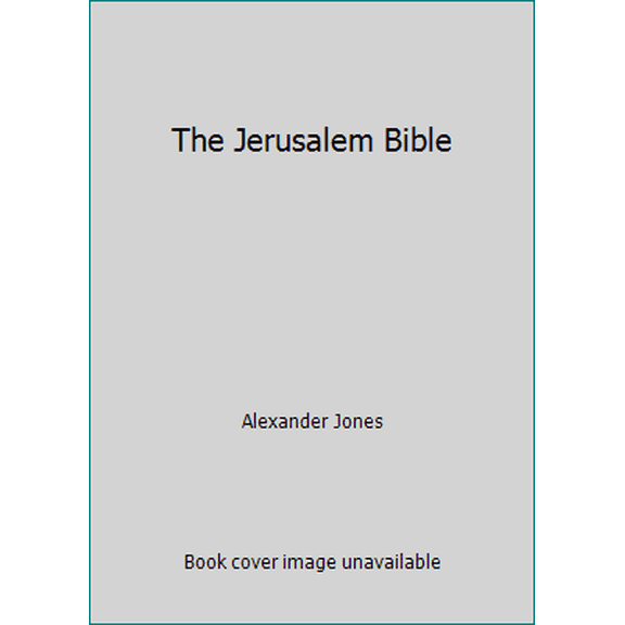 Pre-Owned The Jerusalem Bible (Hardcover) 038501189X 9780385011891
