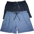 thumbnail interactive-video image 1 of Hanes Men's 100% Cotton Sleep Shorts – Medium – 2-Pack (Red & Black) Loungewear 1 of 4