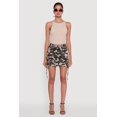 thumbnail image 2 of Women's Floral Camouflage Cargo Pocket Mini Skirt, 2 of 5