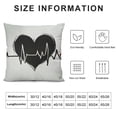 thumbnail image 6 of Awypu Mothers Day Pillow Covers Mom Heart Throw Pillow Covers Happy Mother's Day Decorative Pillow Case Red Love Cushion Cases Soft  Pillowcase for Couch Sofa Bedroom  2pcs 12x12in, 6 of 6