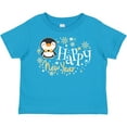 thumbnail image 3 of Inktastic Happy New Year with Cute Penguin Boys or Girls Toddler T-Shirt, 3 of 5