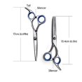 thumbnail image 4 of Hairdressing Scissors Kit Hair Cutting Scissor Set Hair Scissors Barber Scissors Hairdresser Tool Salon Accessories, 4 of 5