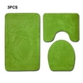 thumbnail image 3 of relayinert 3pack/lot Bathroom Rug Sets Easy To Install Waterproof Anti-slip Multi-functional Comfortable PJ210922-A022 1Set, 3 of 6