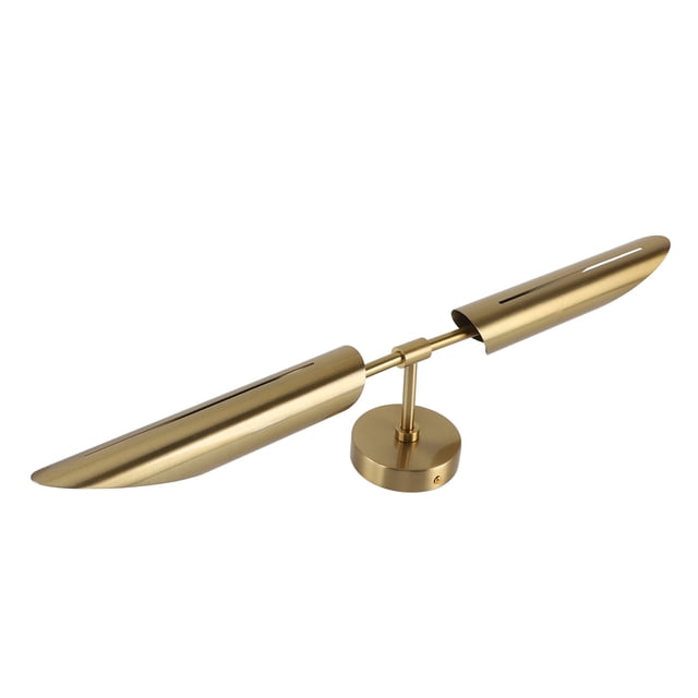 Apliques De Pared Dorados, Apliques De Pared De Metal Decorativos Con Luz Arriba Y Abajo, Modernos, Fáciles De Instalar, 100-240V, Para Sala De Estar