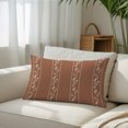 thumbnail image 6 of Brown Flowers Branch Throw Pillow Cover 12 x 20 Inch Decorative Pillow Cover Spring Summer Farmhouse Botanical Lumbar Pillowcase Seasonal Rectangle Cushion Case for Couch Sofa Bed Living Room, 6 of 9