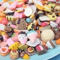 thumbnail image 2 of US 15~100 Pc Slime Bread Candy Flatbacks Resin Flat Back Scrapbooking Charms DIY (Assorted Styles, 100 Pcs), 2 of 9